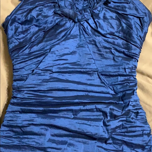 BCBG Blue Formal Dress - Size 4 - Picture 4 of 4